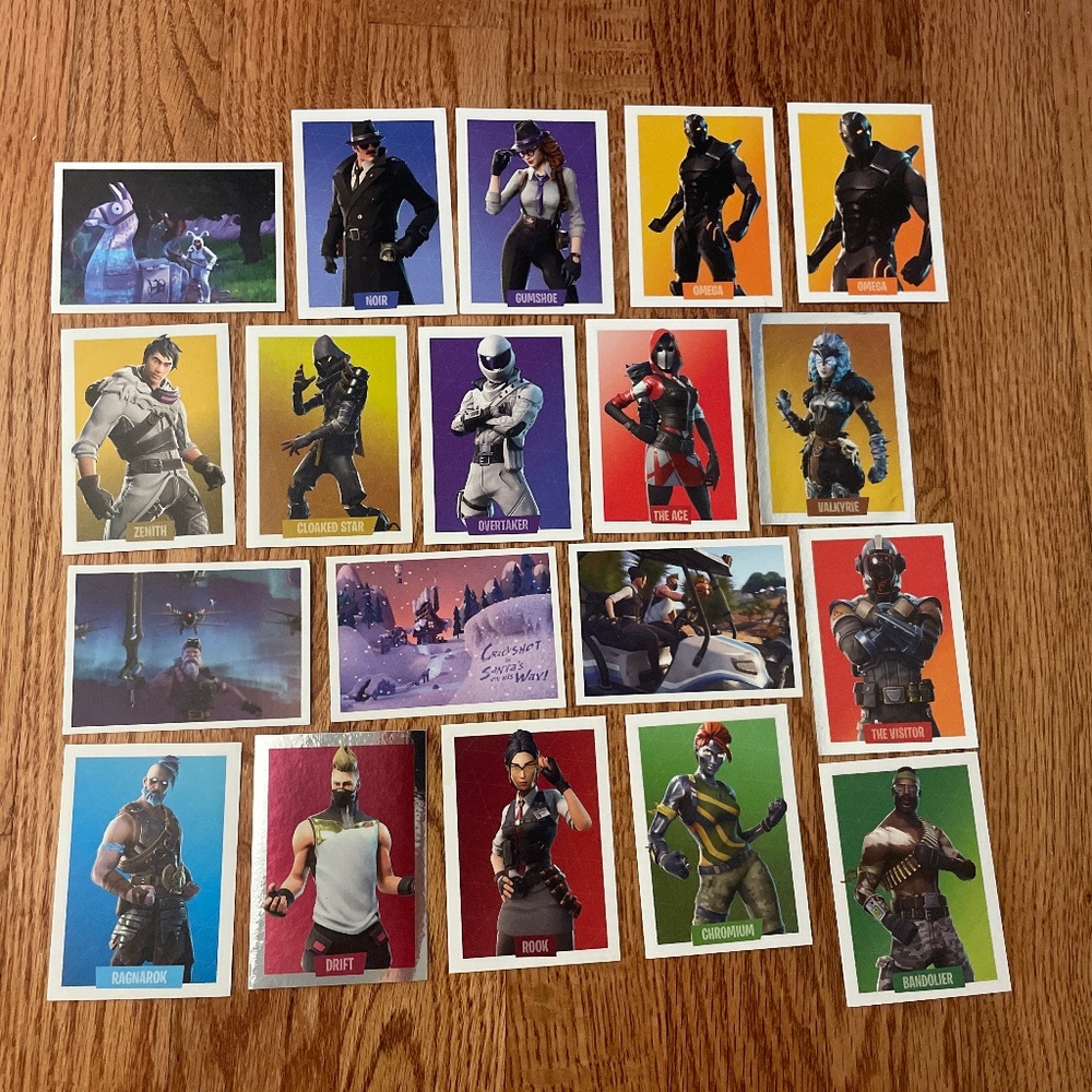 Lot of 116 Random Panini Fortnite Series 1 Stickers/Trading Cards! - Picture 12 of 15